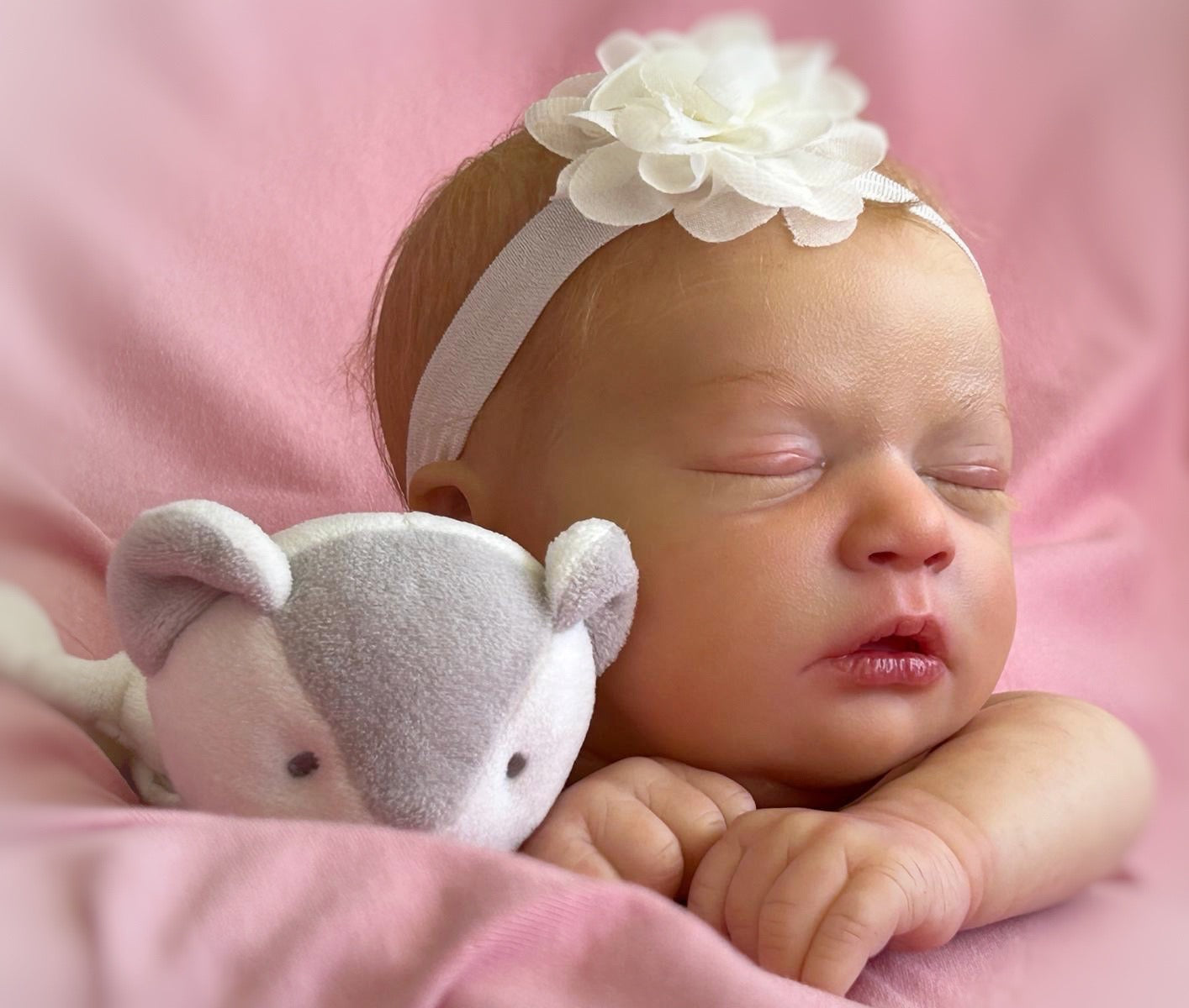 Realborn Skya asleep