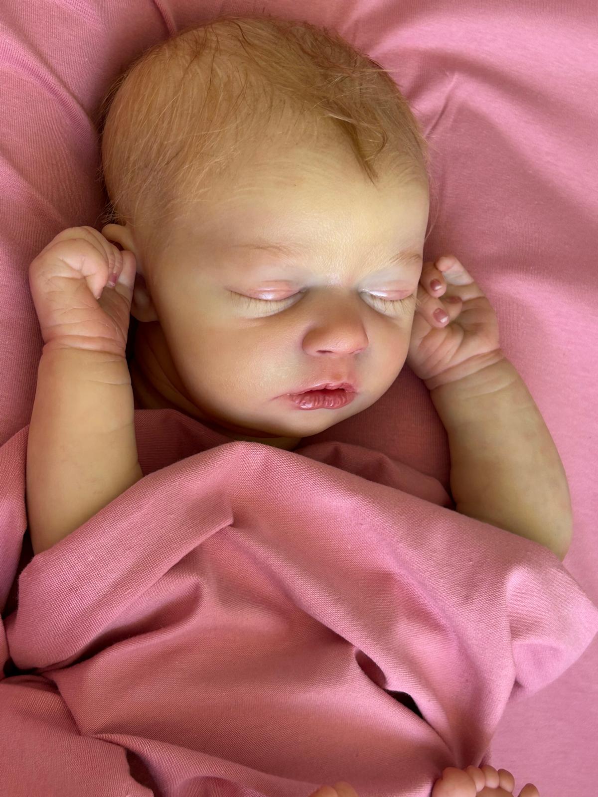 Realborn Skya asleep