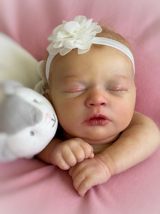Realborn Skya asleep